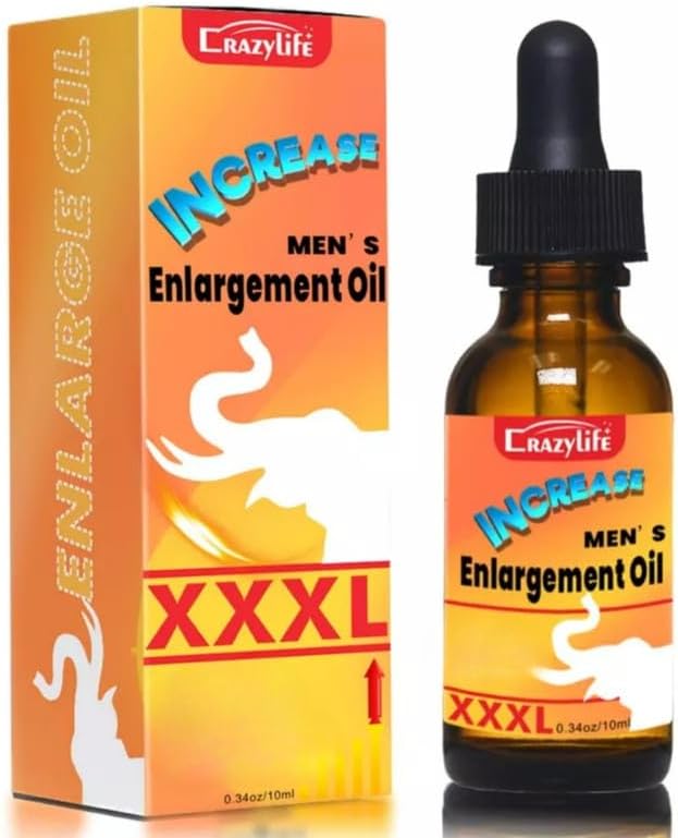 Massage Oil for Men, Male Enlarger Oil Growth Oil Fast Big Thick Long by CrazyLife for Men Enlargement 10ML by Tonisabery