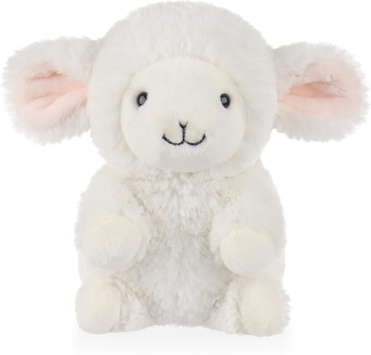 Apricot Lamb Lucky Lamb Stuffed Animals for Kids, Soft Cute Plush Toys for Baby Girl and Boy, 7 Inches