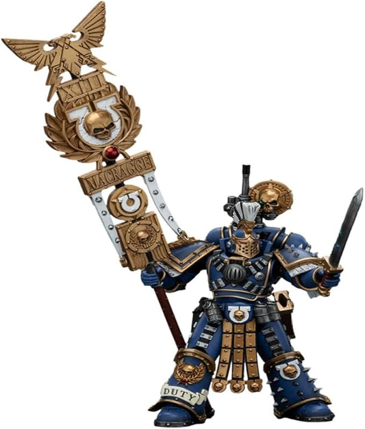 JOYTOY Warhammer The Horus Heresy Ultramarines Remus Ventanus, 1:18 Scale Action Figure Mecha Joy Toy Collection Model 5.4in