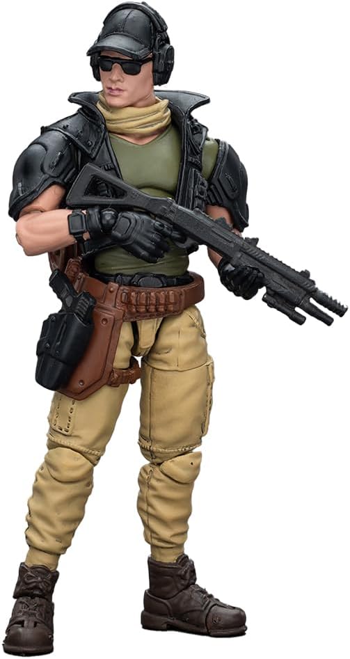 JOYTOY 1/18 Action Figure - Kina Mercenaries-The Assault Vanguard ABS & PVC, Perfect for Collectors & Decor - 4.1 Inch, 3.49 OZ (JT9886)