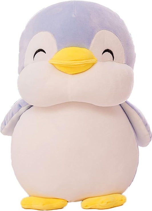 12 Inch Plush Penguin Stuffed Animal Hugging Pillow with Smile Face - Cuddly Penguin Plushie Toy for Kids and Lovers - Perfect for Birthdays, Valentine's, Christmas