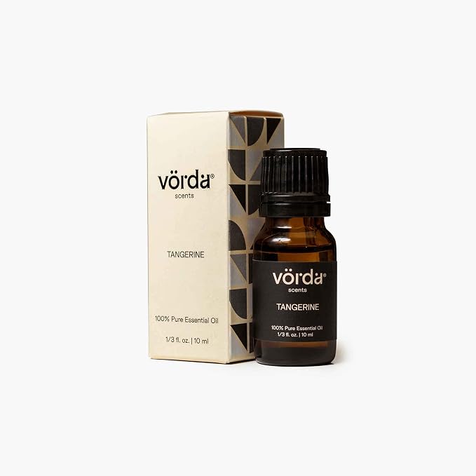 Vorda 100% Pure Essential Oil Single - Tangerine, Perfect for Aromatherapy