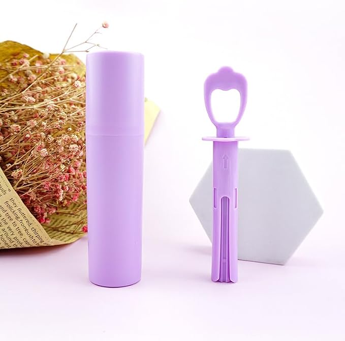 Menstrual Cup Applicator - Inserts Like A Tampon - Every Woman Can Now Use Period Cups - Perfect for Long Nails -Compatible with Most Cups and Plates on The Market - Travel Case