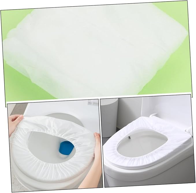 10pcs Disposable Toilet Seat Covers Portable Potty Training Seat for Toddlers Boys and Girls Adults Travel Hotel Public Restroom