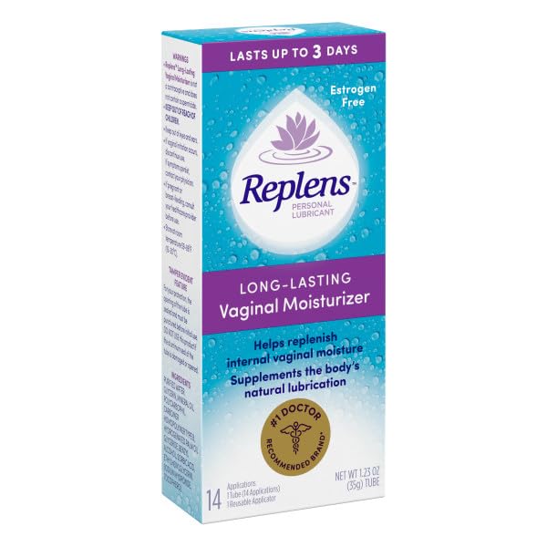 Replens Long-Lasting Vaginal Moisturizer - 14 ct, Pack of 6
