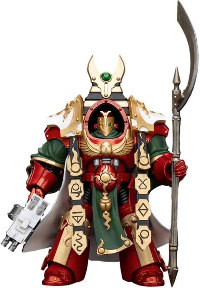 JOYTOY Warhammer 30K Thousand sons 5.6 inch Legion Praetor in Cataphractii Terminator Armour 1:18 Scale Action Figure Mecha Joy Toy Collection Model