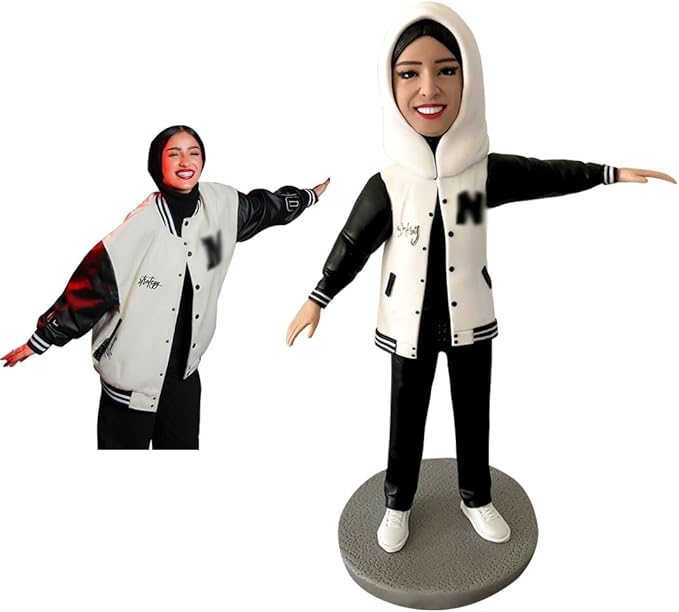 Custom Bobblehead Action Figure, Personalized Full Body Figurine