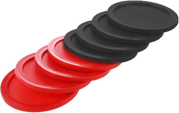 3.25 or 2.5 Inch Air Hockey Pucks - Professional, Durable Pucks for Large Tables - Compatible with Standard Pushers and Goals - Best Air Hockey Accessories for Fun and Entertainment by INSCOOL