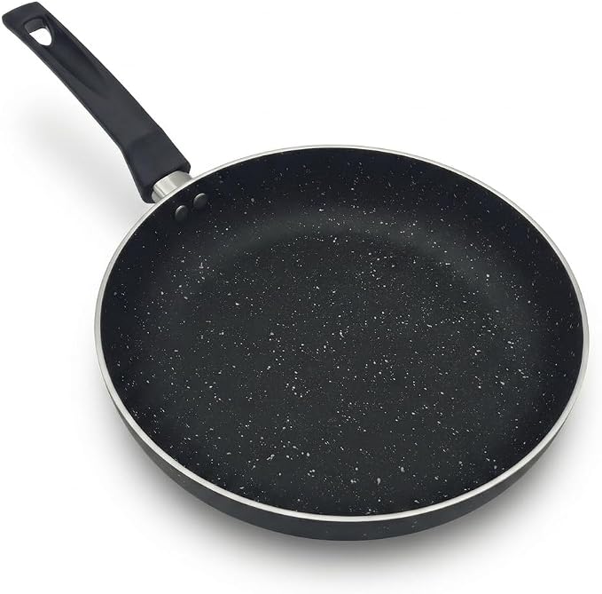 11-Inch Nonstick Frying Pan Skillet, Aluminum Omelet Pan for Eggs, Sauteing and Everyday Cooking, Induction Compatible Cookware for Gas, Electric and Ceramic