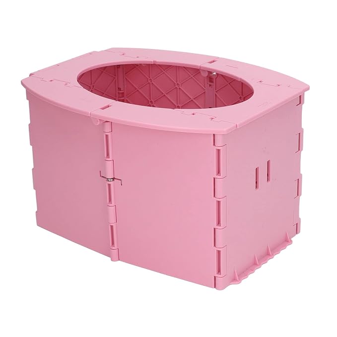 RiToEasysports Travel Potty,Portable and Foldable Toilet for Kids Boys Girls for Car, Camping, Outdoor, Indoor (Pink)