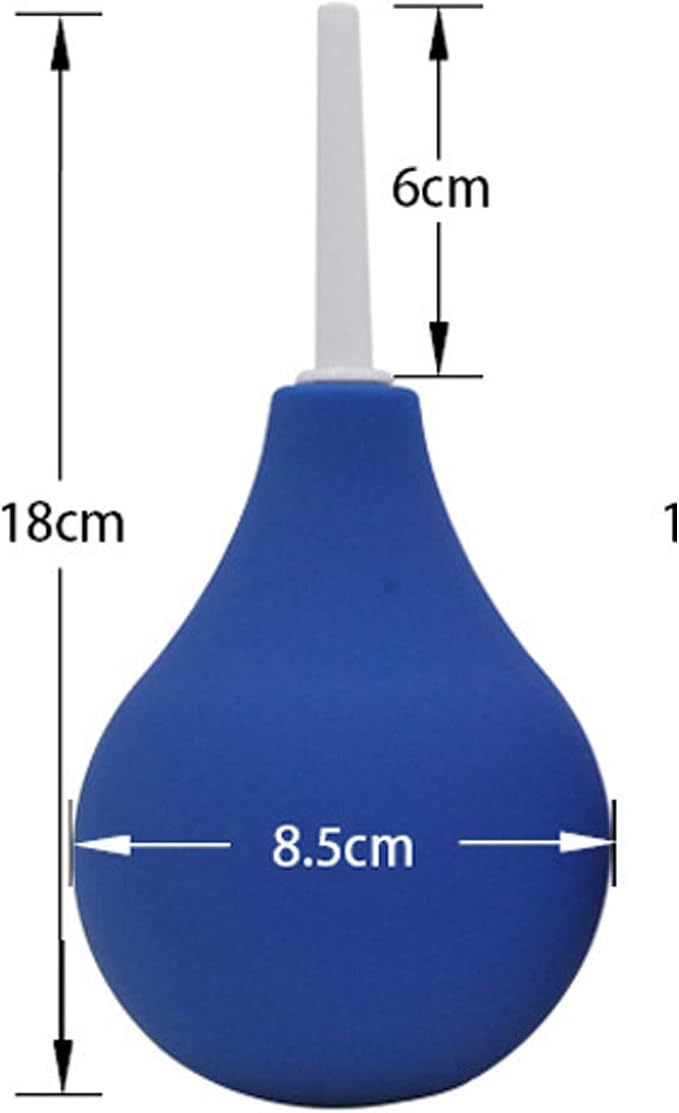 Premium Vaginal Douche and Enema Cleaner，Enema Bulb for Men, Anal Douche for Women,Say Goodbye to Discomfort and Odor (220-blue)