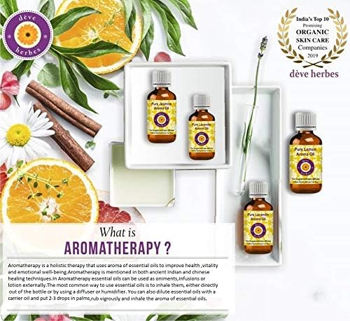 Deve Herbes Pure Cinnamon Essential Oil (Cinnamomum zeylanicum) Steam Distilled 15ml (0.50 oz)
