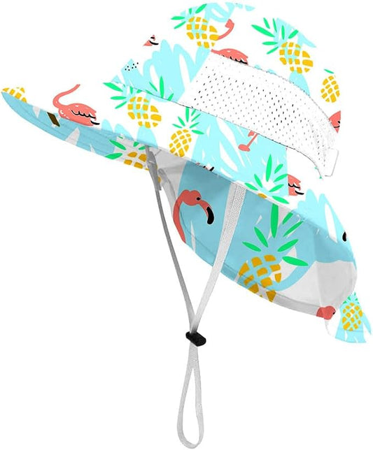 Baby Sun Protection Hat for Infant Toddlers Boys Girls UPF 50+ Sunhat for Outdoor Beach Swim
