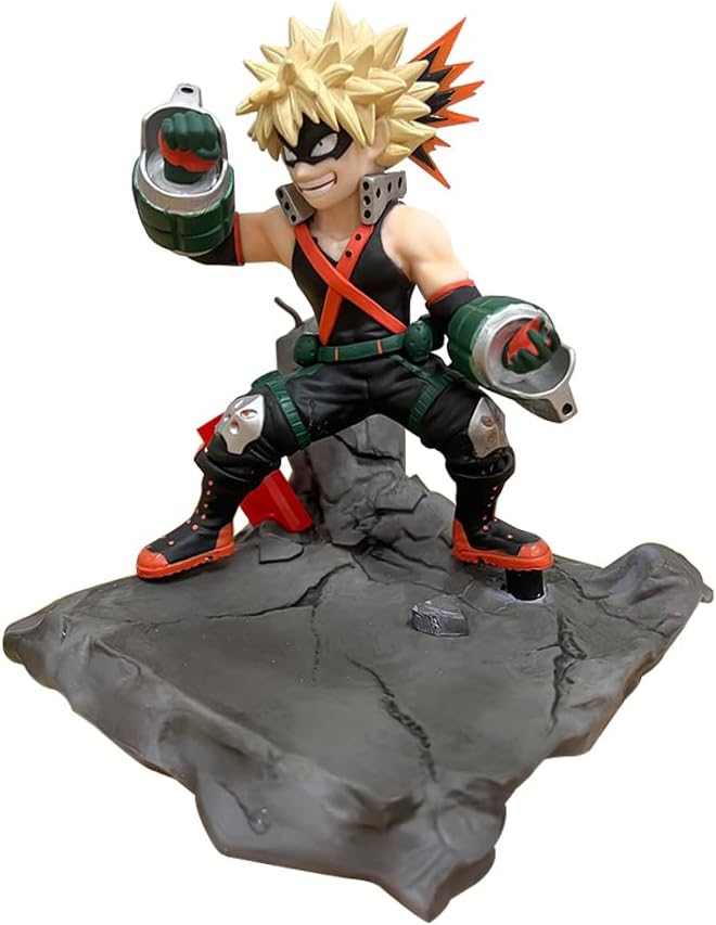MHA Figures Midoriya Izuku Action Figure Battle Pose PVC Model 17cm MHA Collectible Statues Midoriya Izuku Figurine Desktop Ornaments