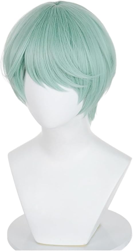 Saja Cosplay Anime Costume Accesories Baby Saja Green Wigs Adults Mens Halloween Outfits Props