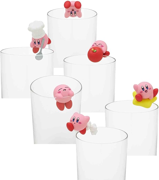 Kitan Club Putitto Kirby Blind Box Version 1 Cup Toy - 1 of 6 Collectable Figurines - Fun, Versatile Decoration - Authentic Japanese Design