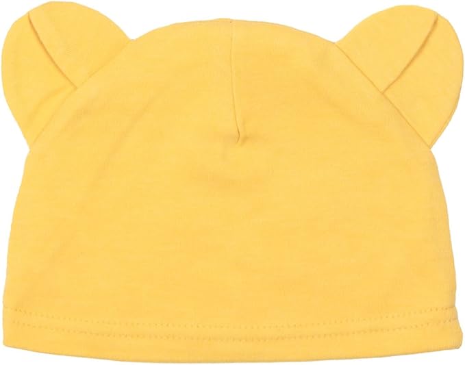 Disney Winnie the Pooh Baby Bodysuit Pants Bib and Hat 4 Piece Outfit Set Newborn to Infant