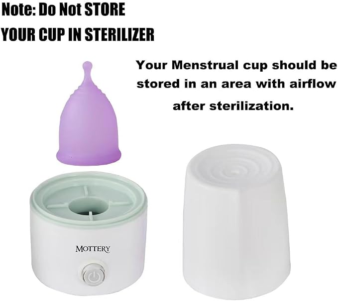 Menstrual Cups Steamer Machine High Temperature Wash Your Cup 99.9% Dirty 8 Minutes