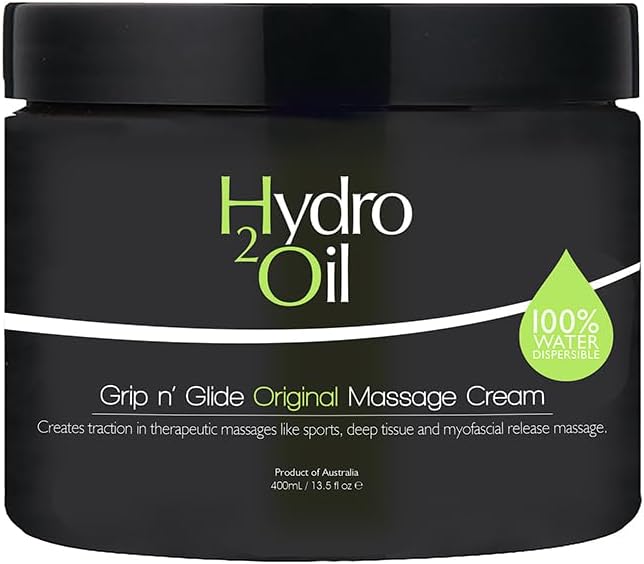 Hydro 2 Oil Original Massage Cream 13.5 fl oz - Elevate Your Massage Experience with This Nourishing Cream, Blending Smoothness and Hydration for Ultimate Relaxation.