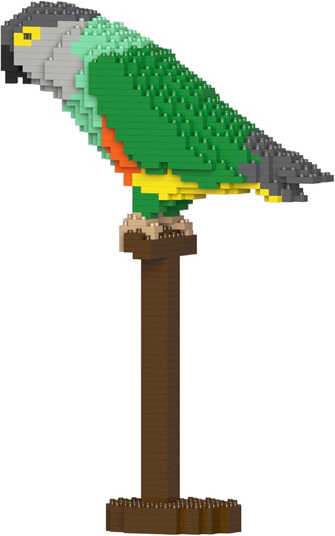 JEKCA Senegal Parrot 01S | Parrot Plastic Building Blocks | Age 14+