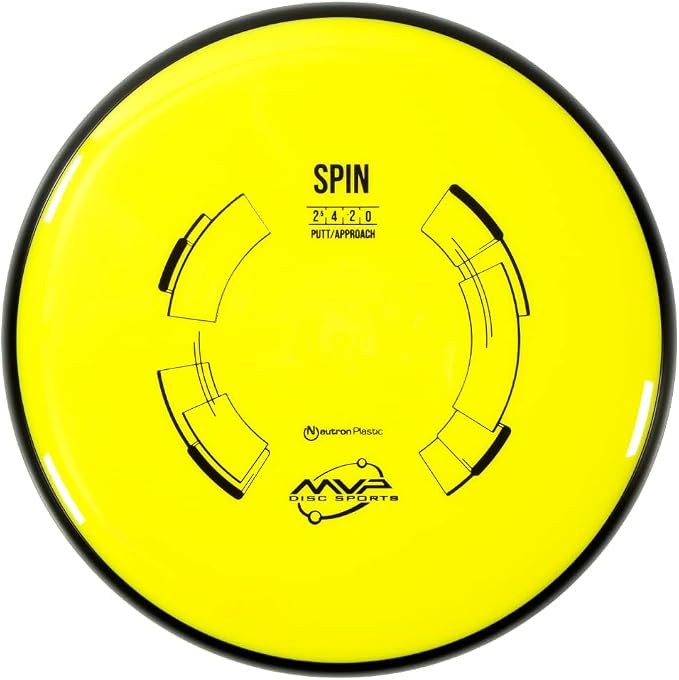 MVP Disc Sports Neutron Spin Disc Golf Putter (Colors May Vary)
