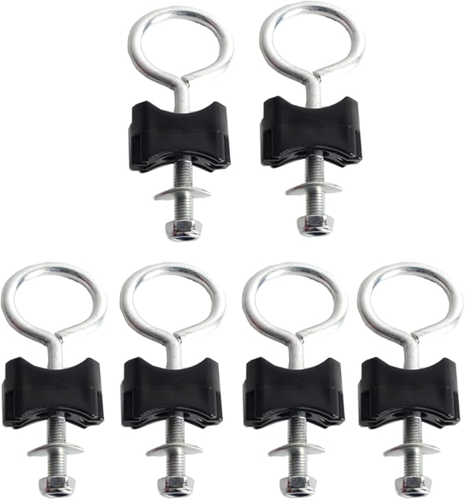 Trampoline Accessories Trampoline Screws Screws to fix The Trampoline Suitable for Large Trampolines(Round Screw 6mm-6pack)