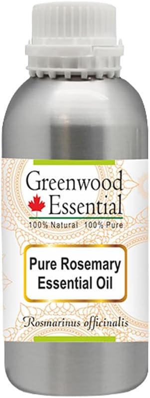 Greenwood Essential Pure Rosemary Essential Oil (Rosmarinus officinalis) Steam Distilled 300ml (10 oz)