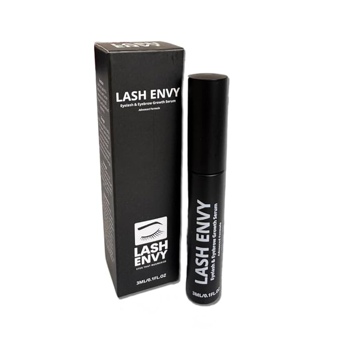 Lash & Brow Growth Serum, Quick Results, All Organic Ingredients, Vegan Friendly, Cruelty Free, Oil Free