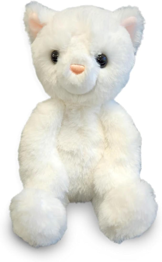 World's Softest Plush Karing Kitten, Lushee, Medium, 10" Stuffed Animal for Baby, Toddler, Kids, Adults - Soft, Huggable Stuffed Kitten- Adorable Toy Made from Kid-Friendly, Quality Materials