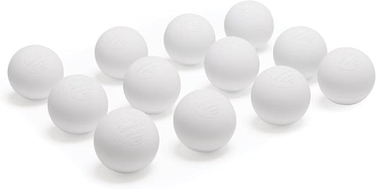 Champion Sports Lacrosse Balls – Official Size SEI Certified, Multi-Color Packs of 3, 6, or 12 for Practice & Games