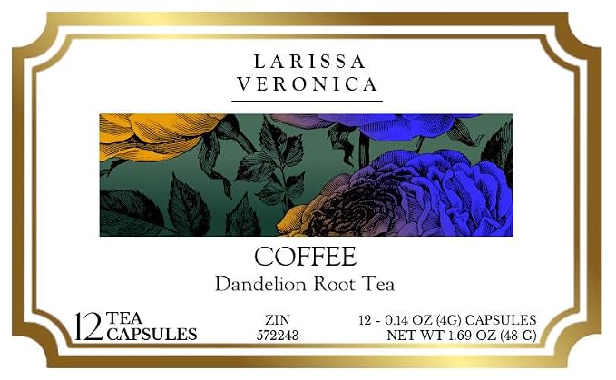 Coffee Dandelion Root Tea (Single Serve K-Cup Pods) (12 pods, ZIN: 572243) - 2 Pack