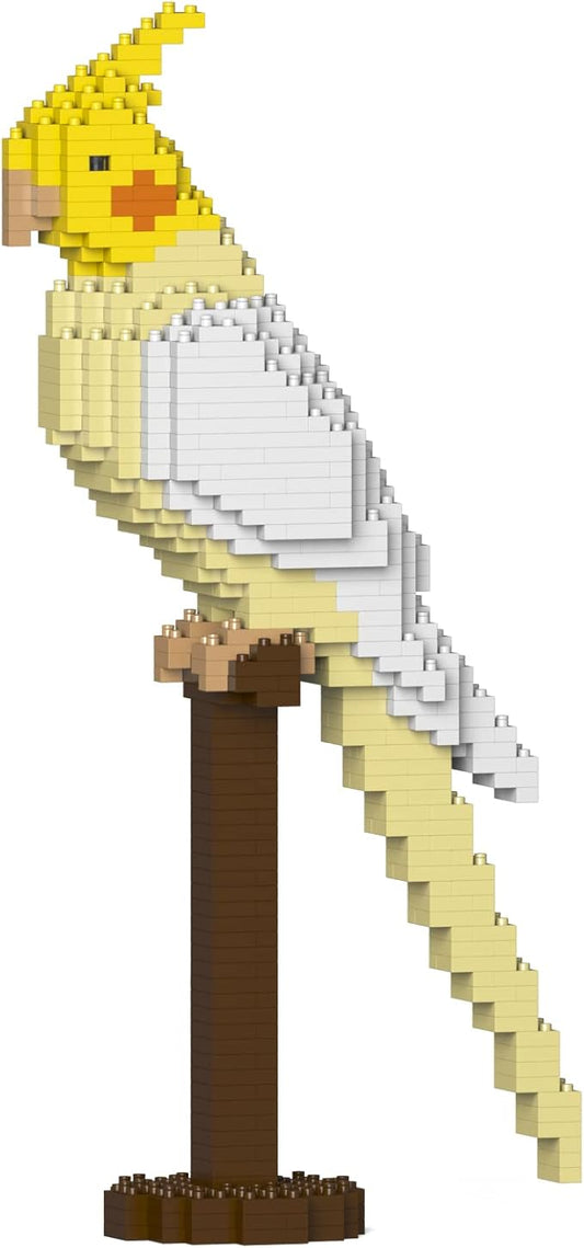 JEKCA Cockatiel 01S | Parrot Plastic Building Blocks | Age 14+