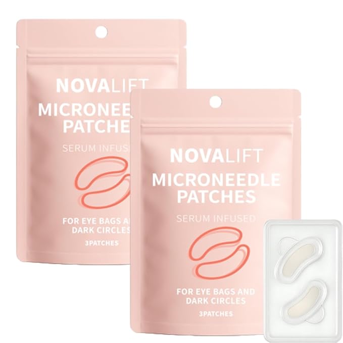 Eye Patches, 2 Bag(6 Patches) Hyaluronic Acid & Collagen Under Eye Mask for Dark Circles, Puffiness & Fine Lines, Deep Hydrating Anti-Wrinkle Eye Pads + Forehead