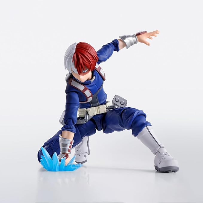 MHA Figure Midoriya Izuku Action Figure Joints Movable Anime Figures Todoroki Shouto Figurine Super Action Statue Collection 15cm