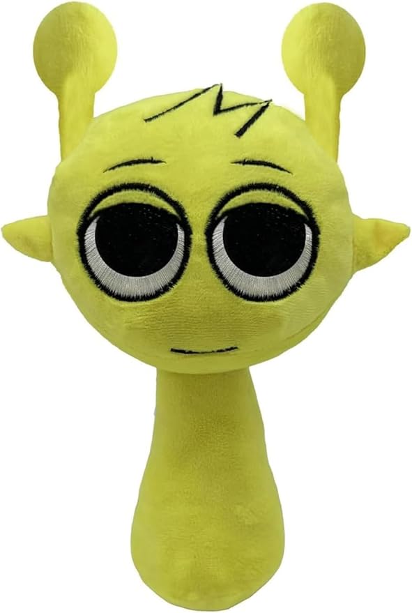 Sprunky Plush Toys Sprunky Wenda and Gray Plushies Sprunky Plushes Soft and Funs Stuffed Toys Dolls for Fans and Friends Birthday for Girls Boys (Yellow)