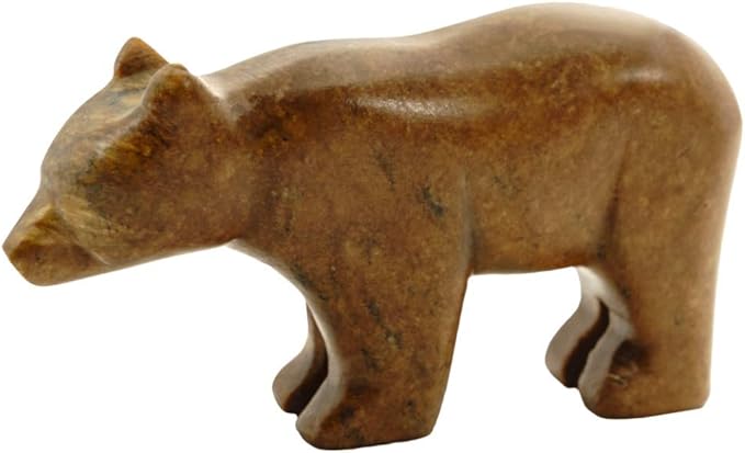 STUDIOSTONE CREATIVE DIY Arts & Crafts Carving Kit Kids Adults Bear & Wolf Sculpture Soapstone