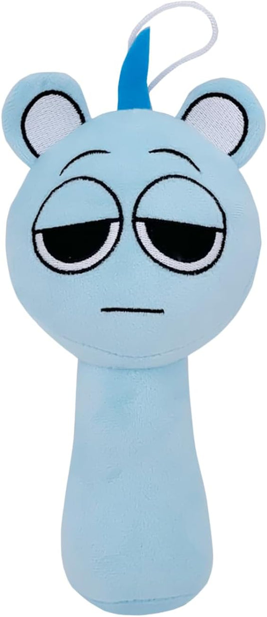 Super JAKES Game Plush Toys,Soft Stuffed Animal Pillow Figure Doll Christmas Birthday Gifts for Adult Kids (Light Blue)