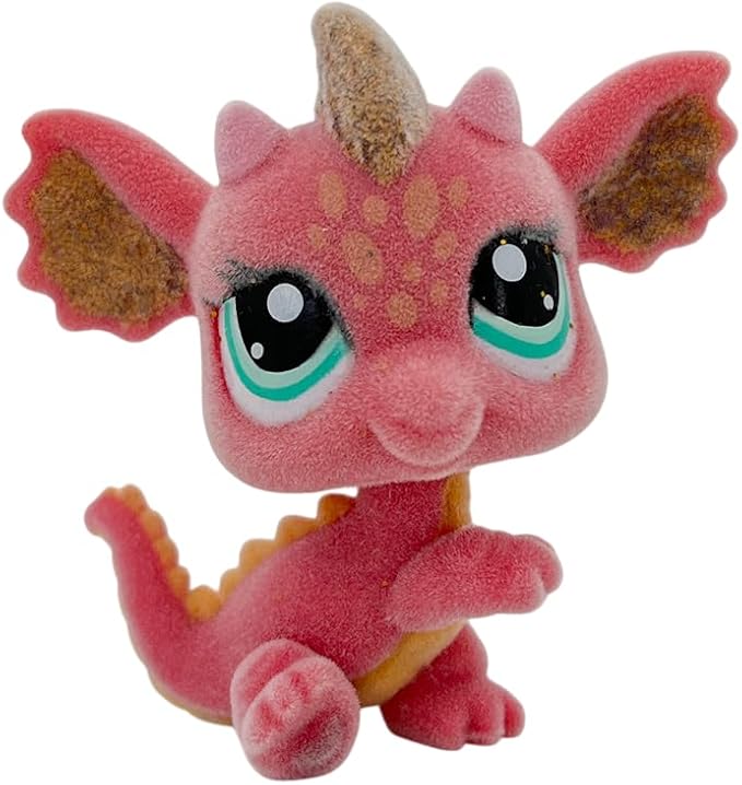 Custom Flocked Pet Shop Toy Fuzzy Animal Figure Short Hair Cat Kitty Kitten Deer OOAK (#2484)