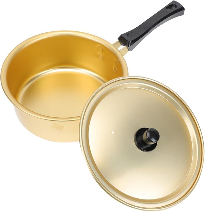 PRETYZOOM Ramen Pot Aluminum Lid Electric Hot Pot Korean Cooking Gadget Soup Maker