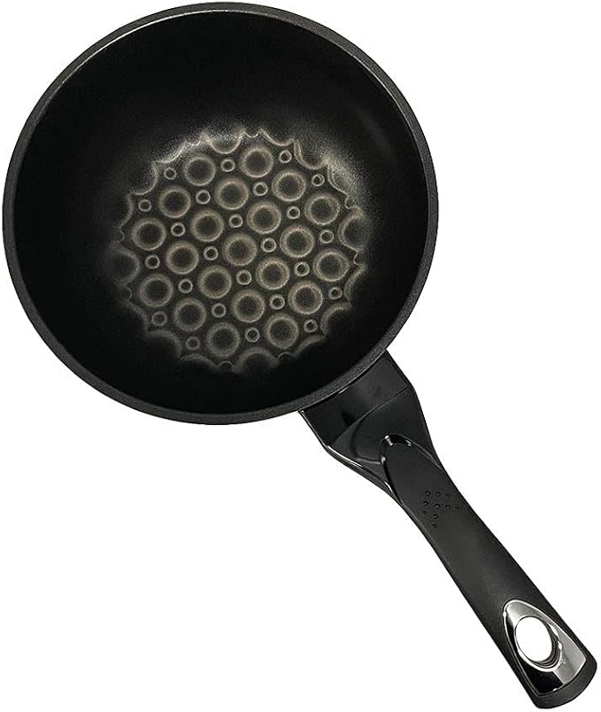 Prolinemax MADE IN KOREA - 3D Diamond Coating Nonstick Wok Frying Pan Cookware 8" (20cm)