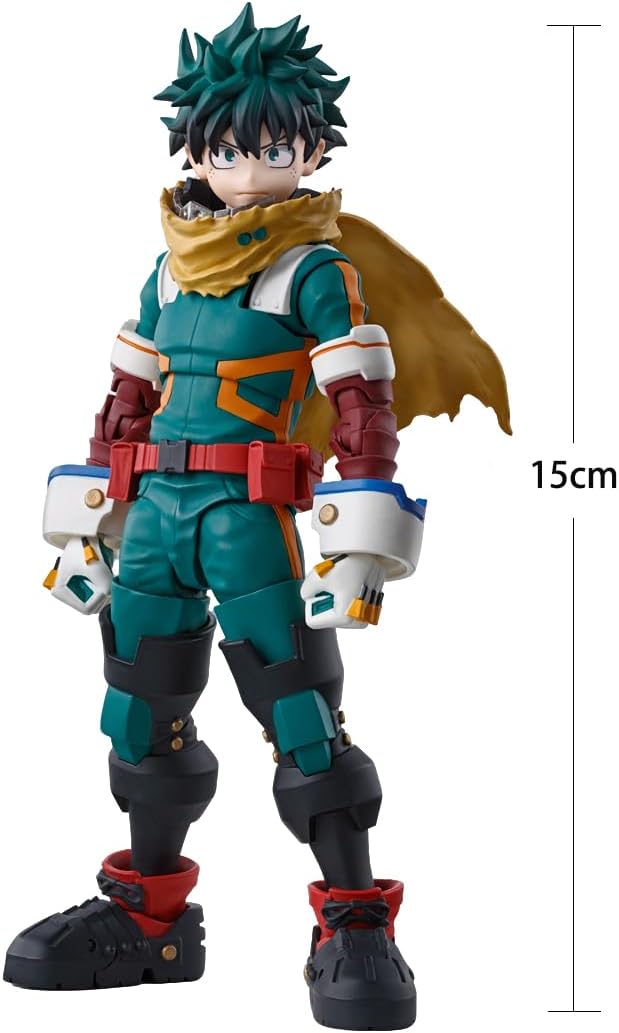 LUNK MHA Midoriya Izuku Action Figures Movable Statue,Todoroki Shouto MHA Kacchan Figure,Cartoon Hero Figura Anime Figurine Ornament Collection Gifts