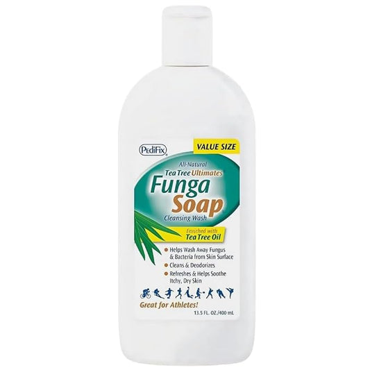 Pedifix FungaSoap Tea Tree Foot & Body Cleansing Wash, 13.5 fl oz