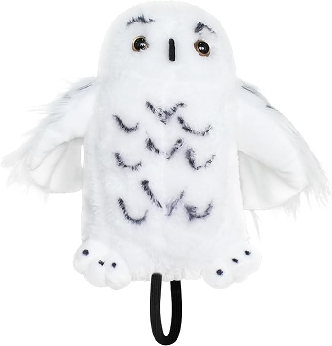 Wizard Costume Accessories Snowy Owl-Plush Stuffed Animal Halloween Cosplay Accessories for Kids