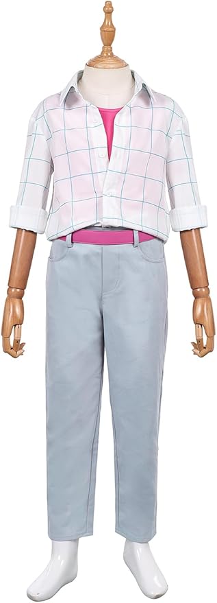 Mens Boys Anime Cosplay Costume Adults Shirt Pants Outfits Set