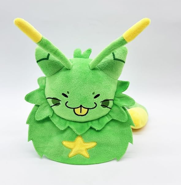 Gnarpy Plush, Regretavator Gnarpy Alien Cat Plush Toys Give Fans and Friends Beautifully Plushie Doll Gifts (Green)