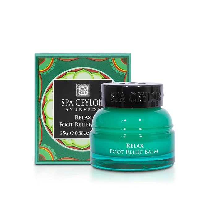 SPA CEYLON RELAX Foot Relief Balm | Instant Cooling & Soothing | relief for tired & fatigued feet | Hydrating | Suitable for all skin types