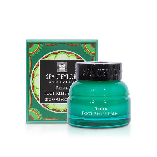 SPA CEYLON RELAX Foot Relief Balm | Instant Cooling & Soothing | relief for tired & fatigued feet | Hydrating | Suitable for all skin types