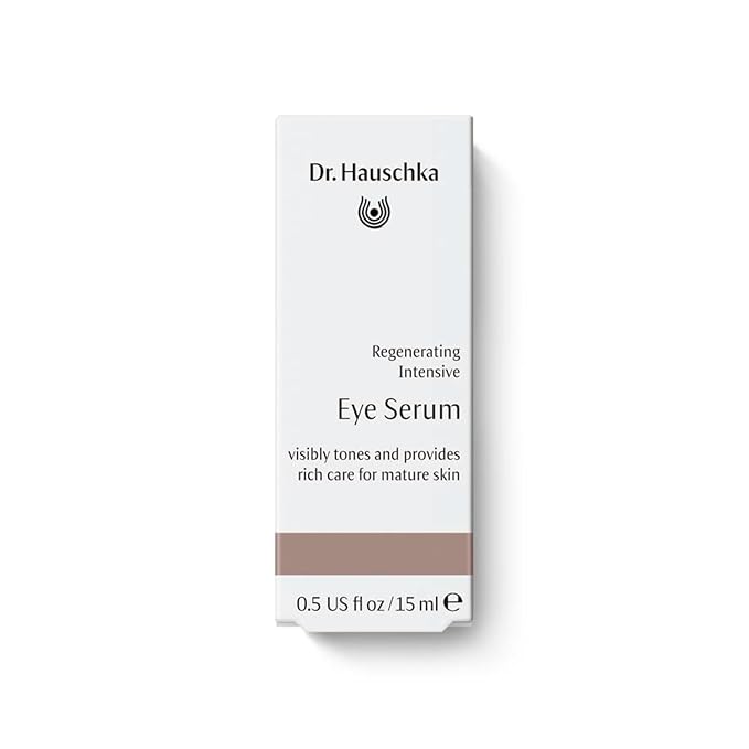 Dr. Hauschka Regenerating Intensive Eye Serum for age 50+, hydrates, firms, nourishes, 0.5 fl oz