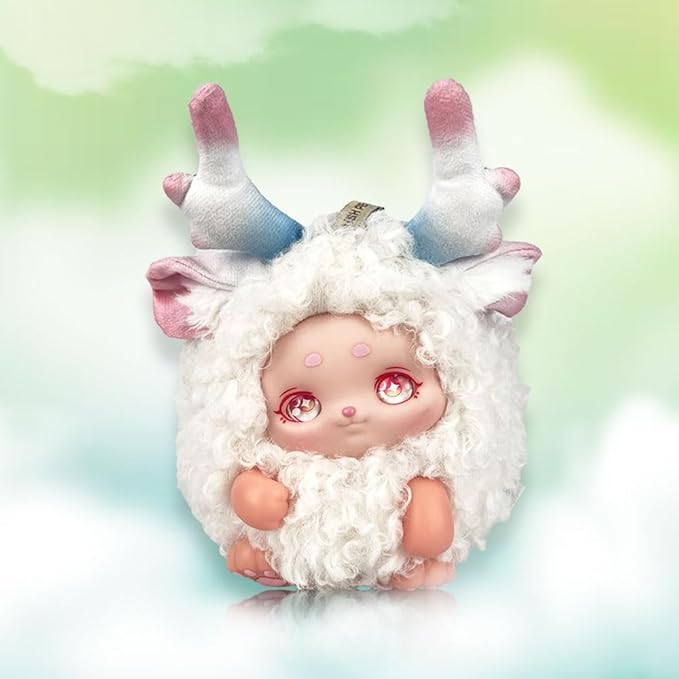 Plush Doll Purse, Plush Toy, Plush Pendant (White)