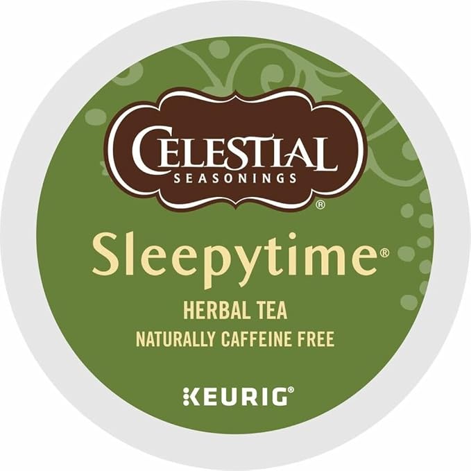 Celestial Seasonings Sleepytime Herbal Tea, Single-Serve Keurig K-Cup Pods, 24 Count